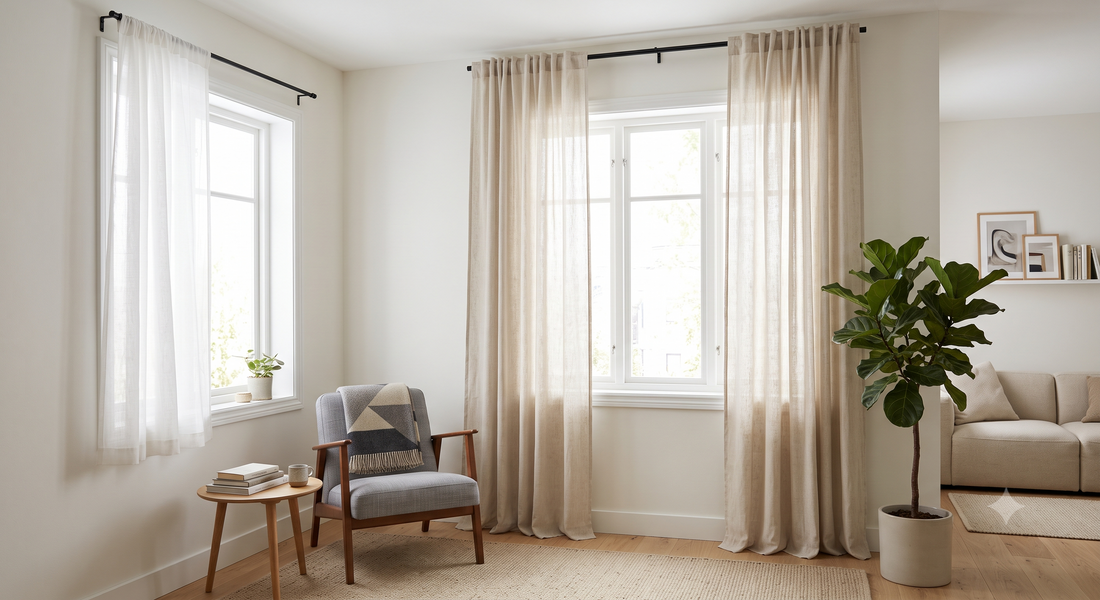 Best Curtain Styles for Small Apartments