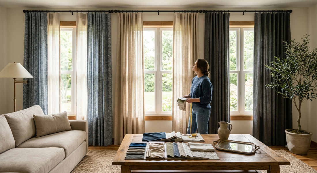 A Complete Guide to Choosing Living Room Window Curtains