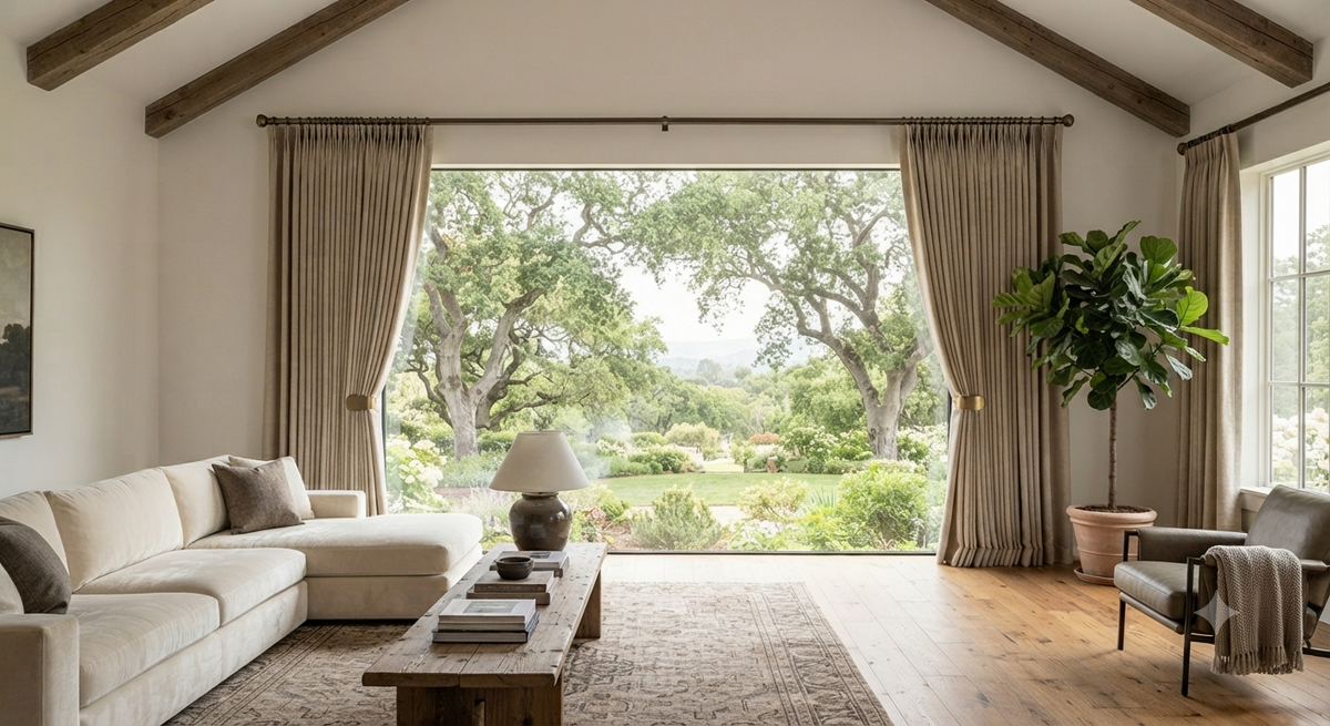 Choosing Curtains for Large Picture Windows