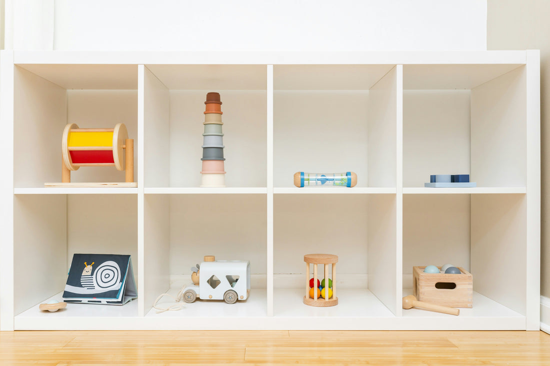 How to Organize Toys Around a Montessori Bed