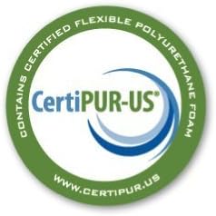 Fortnight Bedding 10 inch Twin XL Gel Infused Memory Foam Mattress with White Stretch Knit Fabric - CertiPUR-US Foam – 10 Year Warranty - Made in USA