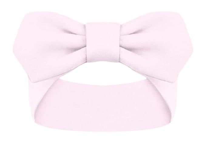 Creative Knitwear Florida State Seminoles Infant Girls Pink Solid Hair Knot Headband Embroidered Logo - Size Newborn - 4T