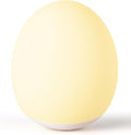 Silicone Baby Night Light,Egg Night Light for Baby Nursery, 7 Colors Changing & 30-Min Timer Portable Nursery Night Lamp forBaby Nursery & Kids Bedroom,DIY Hand - Painted Custom Lamp