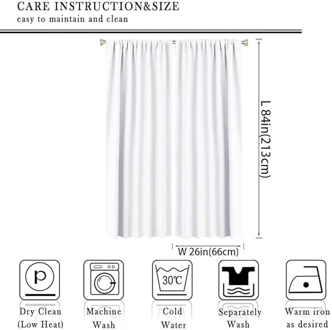 Cute Lions Blackout Curtains for Kids Bedroom,Cartoon Tropical Plants Birds Elephants Print Pattern Window Drapes,Funny Animal Thermal Insulation Curtain for Nursery Baby Room 52x84in
