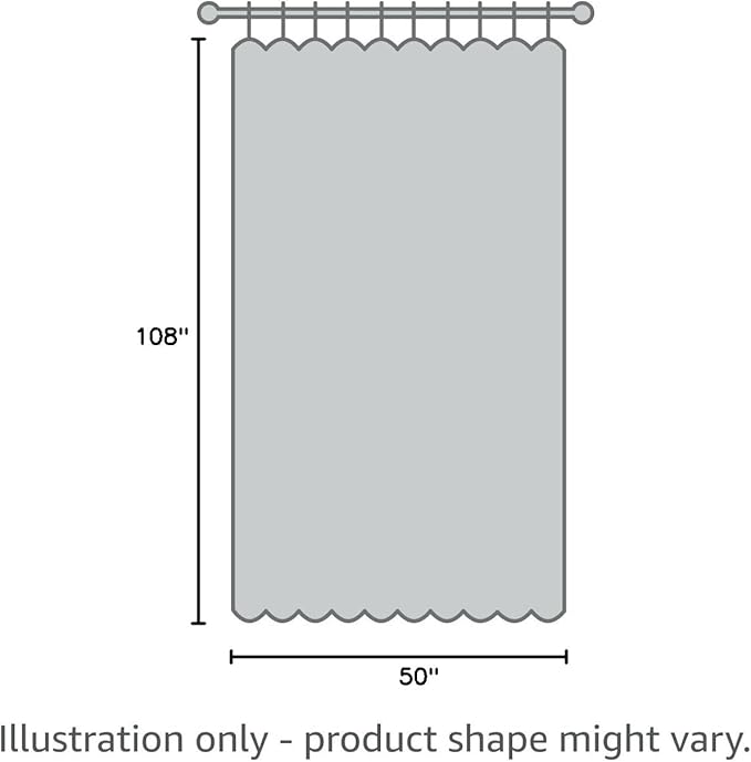 jinchan Linen Blend Curtains 108 inch Extra Long 2 Panels for Bedroom Living Room, Light Filtering 50 inch Wide Farmhouse Drapes with Rod Pocket Back Tab(50W x 108L, Sage Green)
