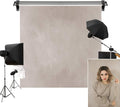 Kate 10x10ft/3x3m Khaki Backdrops Photographers Retro Solid Background Photography Props Studio Digital Printed Backdrop