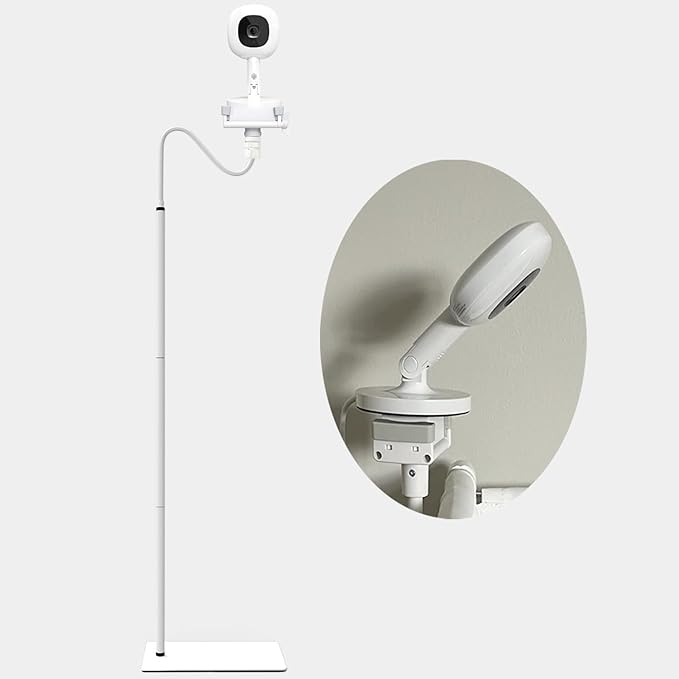 Baby Monitor Floor Stand Holder Mount Compactible for Nanit Pro & Flex Stand,Infant Optics DXR-8 Pro,VTech VM901/VM819/RM7764,Momcozy,HelloBaby,eufy E110,nooie IPC100,Motorola VM75/VM50G/VM44