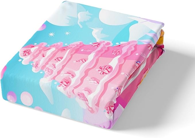 Feelyou Christmas Pink Comforter Cover Set Cute Deer Print Bedding Set King Size for Kids Boys Girls Bedroom Bed Decor Xmas Christmas Duvet Cover Soft Bedspread Cover,No Comforter