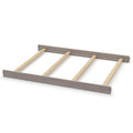 Full-Size Conversion Kit Bed Rails for Evolur Cribs - Solid Wood Crib Convertible Kit to Kids Bed - Transitional Style Rails & Easy-to-Install Child Essentials for Safety (Vintage Grey)