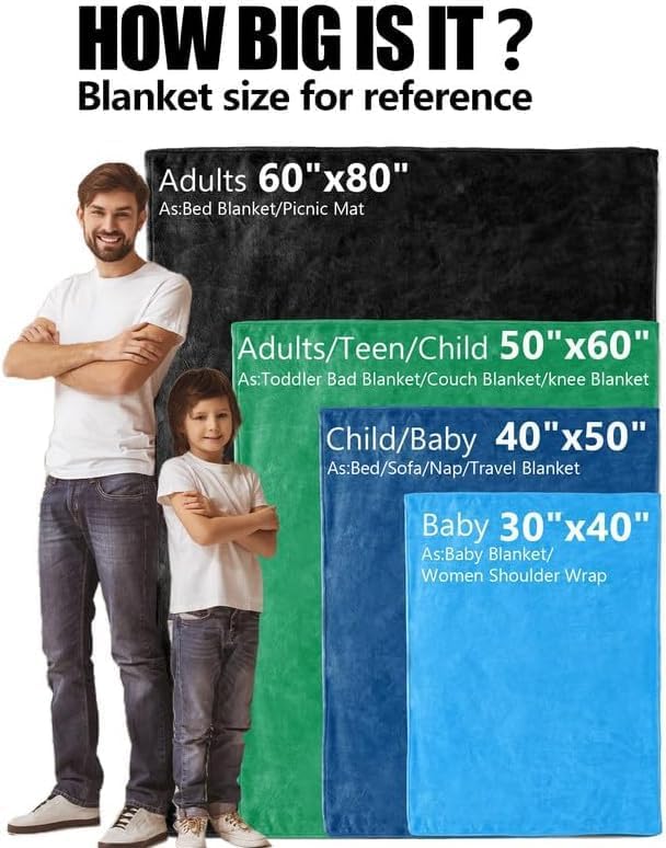 Dr.TOUGH Personalized Blankets with Name Customized Baby Blankets for Girls Boys Adults Monogrammed Blankets and Throws Christmas Birthday Mothers Fathers Valentines Day Gift (Pink-Blue, 40''×50'')