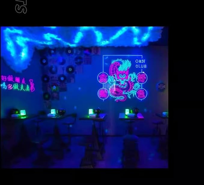 16ft 3D Thundercloud Ceiling Light with Realistic Thunder Effect - DIY Creative LED Cloud Ceiling Light Kit, Remote & Music Sync color change for Bedroom, Gaming/Computer room, Party, Bar Decoation