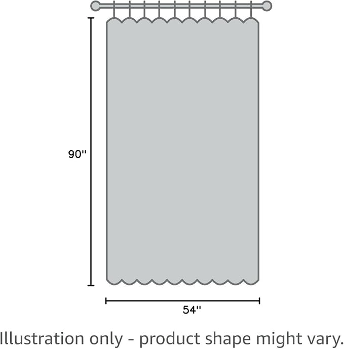 MIULEE 2 Panels Solid Color Sheer Window Curtains Elegant Window Voile Panels/Drapes/Treatment for Bedroom Living Room (54X90 Inches Beige)