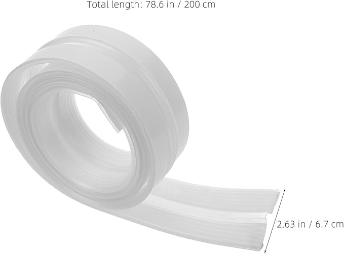 Transparent Proofing Edge Protector Strip Wide Safe Anti-Collision Corner Guard for Table and Wall Edge Bumper for Nursery and Home Safety