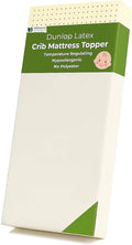 ORGANIC TEXTILES Organic Baby Mattress Topper with Water Resistant Removable Cotton Cover - GOLS/GOTS Certified - Breathable - 3" Standard (52"x28")