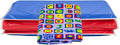 KinderMat + Eric Carle Kinderbundle - ABC & 123 - Full Nap Mat & Washable Cover, Special Edition - 47" x 22", Value Bundle, Great for Daycare & Family Households