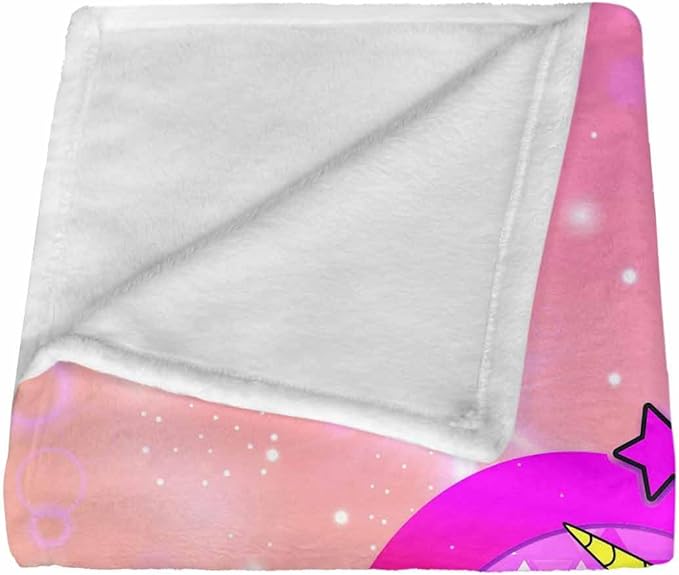 Personalized Baby Blanket for Girls Boys on Christmas Birthday, Ship Next Day, Pink Flamingo Blankets- Printed in USA, Custom Toddlers Blanket with Name for Baby Shower Kids Teens Toddlers Newborn