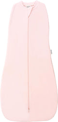 Tiny Twinkle Baby Sleep Sack 0-3 Months 1.0 TOG, Cotton & Elastane Wearable Blanket, Swaddle Transition Micro-Fleece, Machine Washable(Pink)