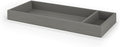 Child Craft Universal Changing Table Topper, Convert Dresser into a Changing Table Surface, Securely Attaches, Non-Toxic, Baby Safe Finish (Lunar Gray)