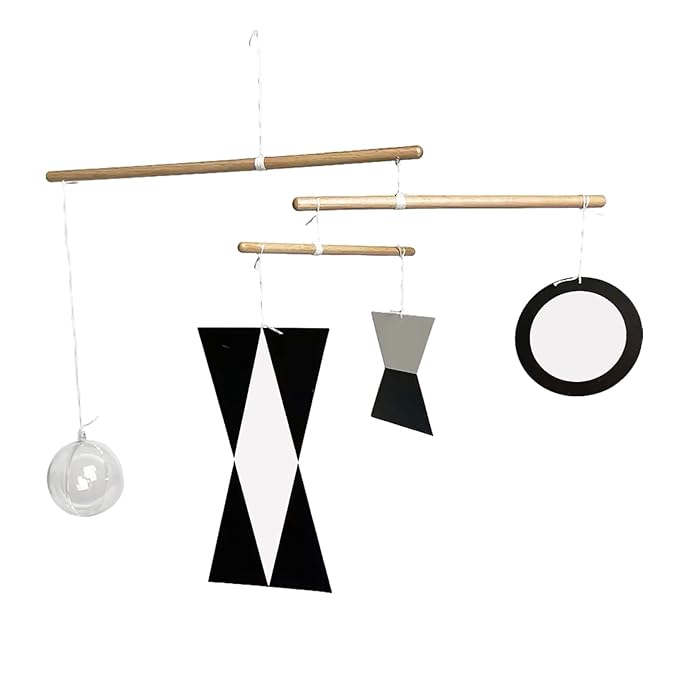 Munari Hanging Mobile,Montessori Mobile, Infant Toy, Baby Mobile, Visual Tracking, Newborn Toy