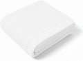 Baby Knit Blanket Soft Cotton Lightweight Newborn Blanket for Crib Stroller Toddler Nursery Shower Gift Cozy Breathable Travel Swaddle Wrap White 30 x 40 Inches