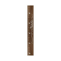 Wooden Kids Growth Height Chart Ruler for Boys and Girls Painted or Engraved (Script Ribbons)
