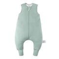 BubblePanda Rayon Made From Bamboo Toddler Sleep Sack with Feet 3t-4t Months 2.5 Tog Winter Ultra Soft Warm Baby Sleep Bag Walker Quilted Thick Wearable Blanket with Legs 2-Way Zipper