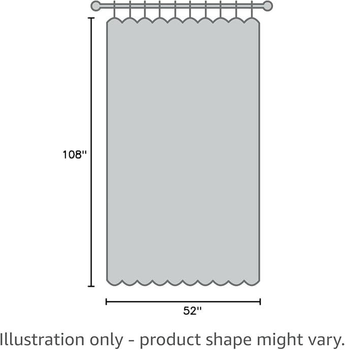 MIULEE 2 Panel Natural Linen Long Semi Sheer Window Curtains - Elegant Solid Light Grey Drapes with Grommet Top - Voile Panels, Linen Textured for Bedroom & Living Room (52X108 Inch)