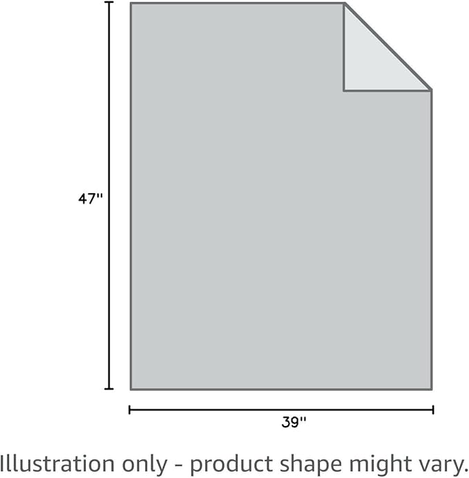 FLXXIE Machine Washable Microfiber Down Alternative Toddler Comforter, Super Soft and Lightweight Kids Crib Quilted Blanket for Stroller, Travel, 39x47 Inches, Navy Blue