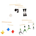 Montessori Mobile Set G - Munari (with Plastic Ball) & Octahedron in Multiple Sizes & Green Dancers Ⅱ