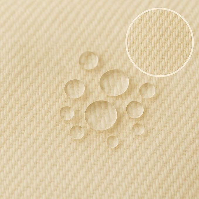 ORGANIC TEXTILES Organic Baby Mattress Topper with Water Resistant Removable Cotton Cover - GOLS/GOTS Certified - Breathable - 3" Standard (52"x28")
