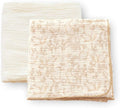 Baby Swaddle Newborn Recieving Blanket 100% Cotton Muslin 2Pack Nursery Wrap Lace Design 40"x40"