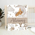 Personalized Baby Blanket With Name, Custom Name For Adult, Boys Girls, Best Gift Blanket, Kids Fleece and Sherpa Full Size DT3