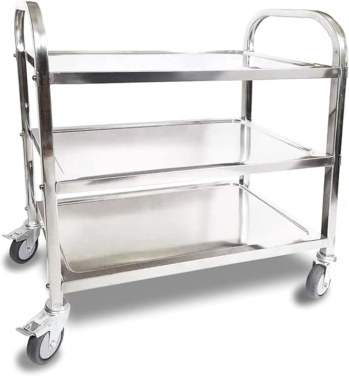 ITINA 3 Tier Stainless Steel Utility Cart