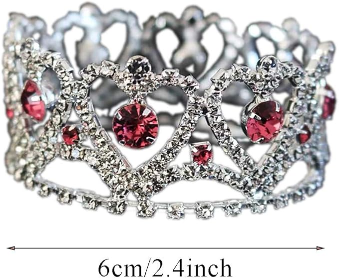 Infant Baby Girl Boy Crown Photo Shoots Headband for Newborn Crystal Princess Party Headwear Photography Props
