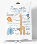 OLIVE OLIVIA Personalized Gifts for Baby with Customized Name, Baby Monthly Milestone Blanket for Baby Girl Boy, Baby Blanket, Perfect Custom Baby Blanket Gifts,60"x80"