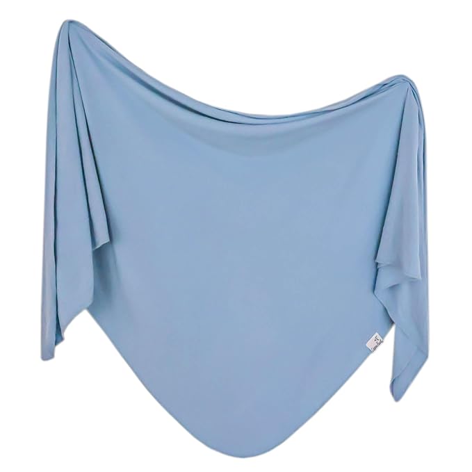 Copper Pearl Baby Swaddle Blanket - Premium Knit Baby Blanket, Large Soft Stretchy Receiving Blankets for Baby Boy and Girl, Swaddles for Newborn, Infant, and Toddler (Robin)