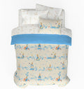 Franco Peter Rabbit Kids Bedding Super Soft & Cozy Reversible Microfiber Comforter and Sheet Set with Sham, 7 Piece Full Size, (Officially Licensed Product)