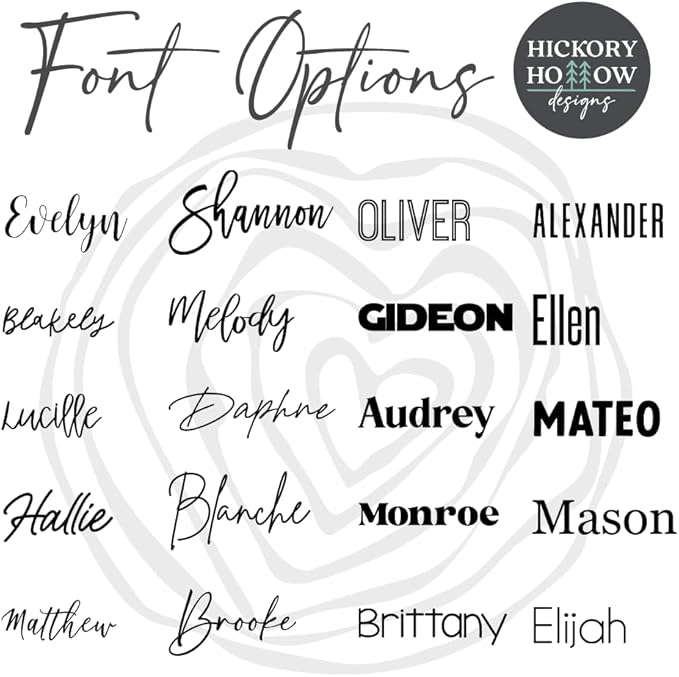 Hickory Hollow Designs Nursery Name Sign, Wooden Name Sign, Name Plate for Wall, Custom Wooden Sign, Baby Name Announcement Sign, (James Matthew)