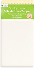 ORGANIC TEXTILES Organic Baby Mattress Topper with Tencel Cover - GOLS/GOTS Certified - Breathable, Hypoallergenic, 2" Cradle (36"x18")