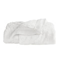 Little Giraffe Baby Blanket - Luxe Soft Blanket with Satin Trim - Baby Stroller Blanket - Newborn Baby Essentials & Baby Gifts - 29x35" - White