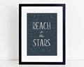 VUVUKU Space Themed Nursery Prints Print Decor Art For Baby Kids Room Wall