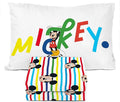 Sunny Side Up Disney Mickey Mouse Twin Sheet Set - 3 Piece Kids Bedding Set Includes Pillow Cover - Super Soft Microfiber Sheets