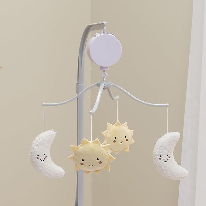 Bedtime Originals Little Star Celestial Musical Baby Crib Mobile Soother Toy