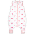 Mama Cheetah Toddler Sleep Sack with Feet 2T, 2.5 TOG Organic Cotton Baby Sleeping Bag with Legs, Winter Baby Wearable Blankets for Early Walker M