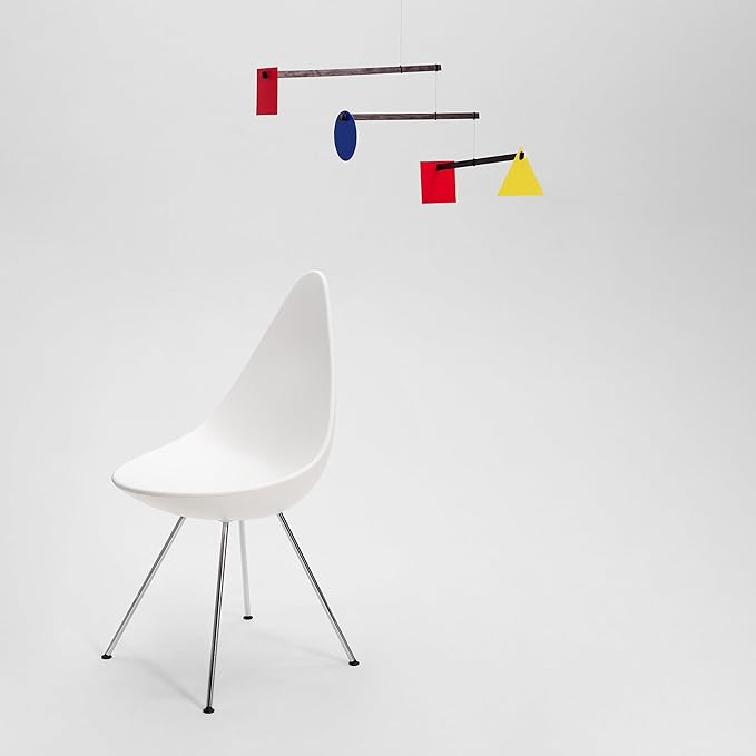 Bauhaus Hanging Mobile - 26 Inches - High Quality Beech Wood - Handmade in Denmark by Flensted