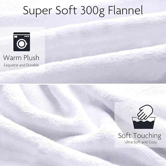 Baby Kids Personalized Baseball Blanket - Custom Name and Number - Soft Warm and Fluffy Flannel Fabric Gift for Sports Lovers 60x80inch