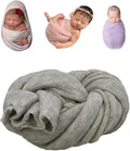 NBBBPROP Newborn Photography Stretch Wrap Baby Photo Knitted Blanket Photo Shoot Props Swaddle for Boys Girls