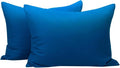 NTBAY Zippered Toddler Pillowcases Set of 2, 100% Brushed Microfiber 13x18 Pillowcases, Super Soft and Cozy Travel Kids Nursery Pillow Cases, 13x18 Inches, Royal Blue
