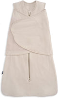 HALO SleepSack SuperSoft Swaddle, Cozy Bamboo Viscose, 3-Way Adjustable Swaddle, 2 Way Zipper, 2 TOG