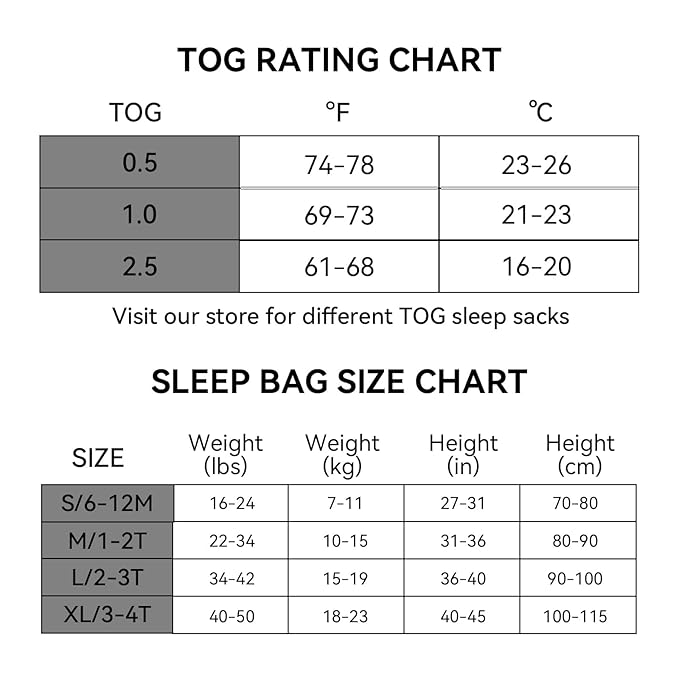 BubblePanda Rayon Made From Bamboo Toddler Sleep Sack with Feet 24-36 Months 2.5 Tog Winter Ultra Soft Warm Baby Sleep Bag Walker 2t-3t Quilted Thick Wearable Blanket with Legs 2-Way Zipper